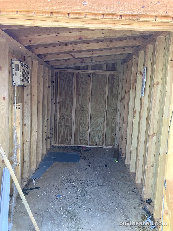 6x12 Mini Shed at Graceland Portable Buildings of West Monroe/Columbia