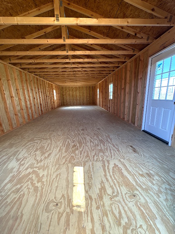 16x40 Utility Shed at Cajun Buildings and Carports
