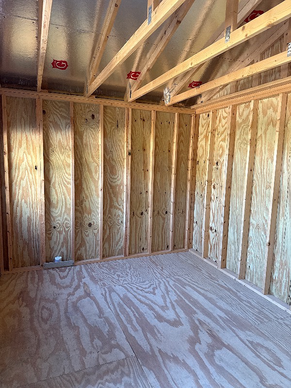 16x10 Side Utility at Russellville Lot- Krazy K Buildings and More