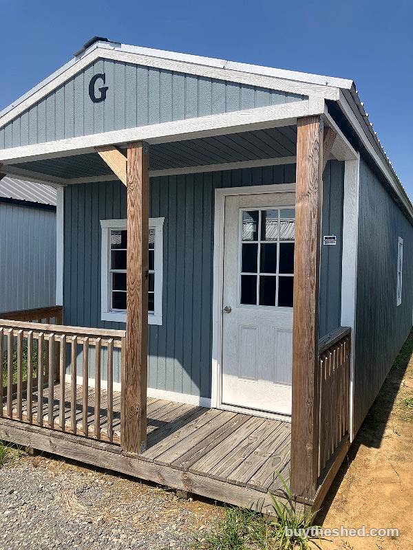 12x32 Cabin at Graceland Portable Buildings of West Monroe/Columbia