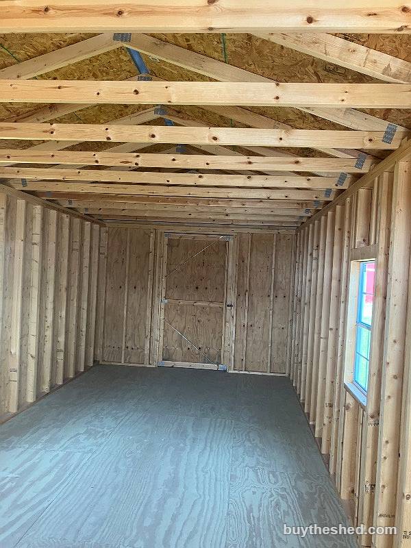 12x32 Cabin at Graceland Portable Buildings of West Monroe/Columbia