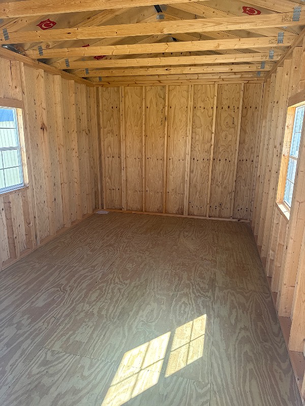 10x20 Cabin at Cajun Buildings and Carports