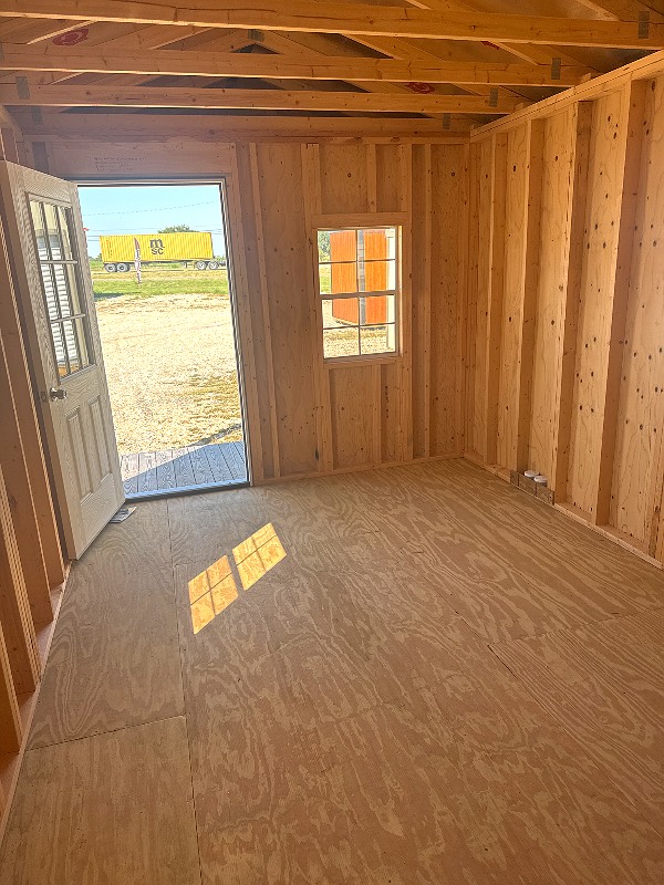 10x20 Cabin at Cajun Buildings and Carports
