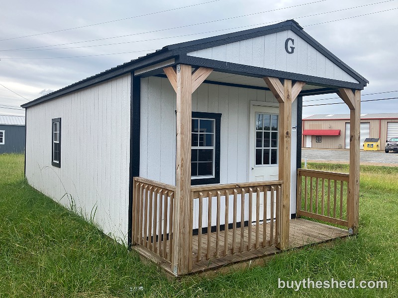 12x32 Cabin at Graceland Portable Buildings of West Monroe/Columbia