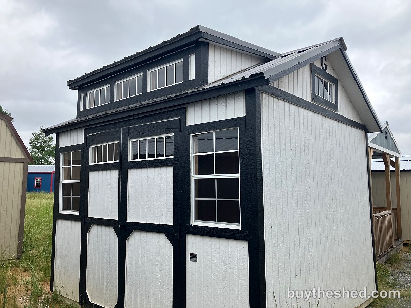 10x12 Dormer Shed at Graceland Portable Buildings of West Monroe/Columbia