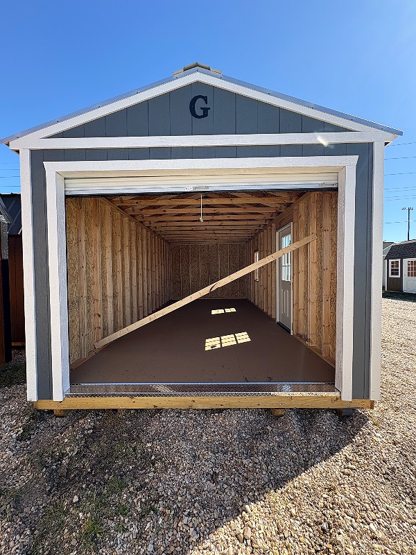 12x24 Garage at Cajun Buildings and Carports