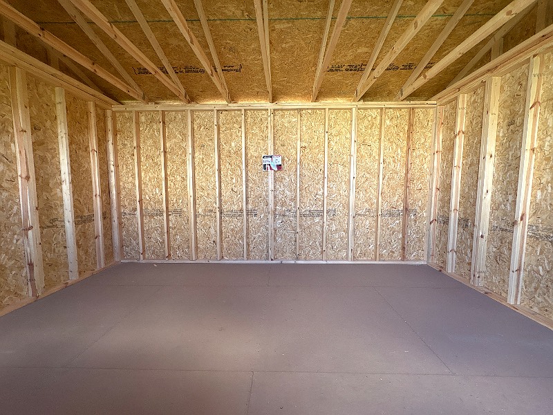 12x16 Garden Shed at Cajun Buildings and Carports