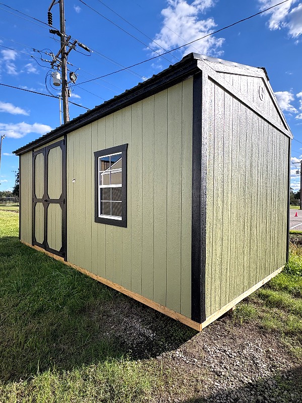 10x20 Garden Shed at Cajun Buildings and Carports