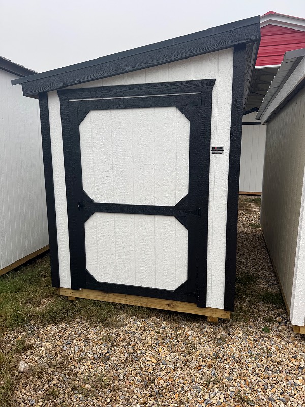 6x12 Mini Shed at Cajun Buildings and Carports