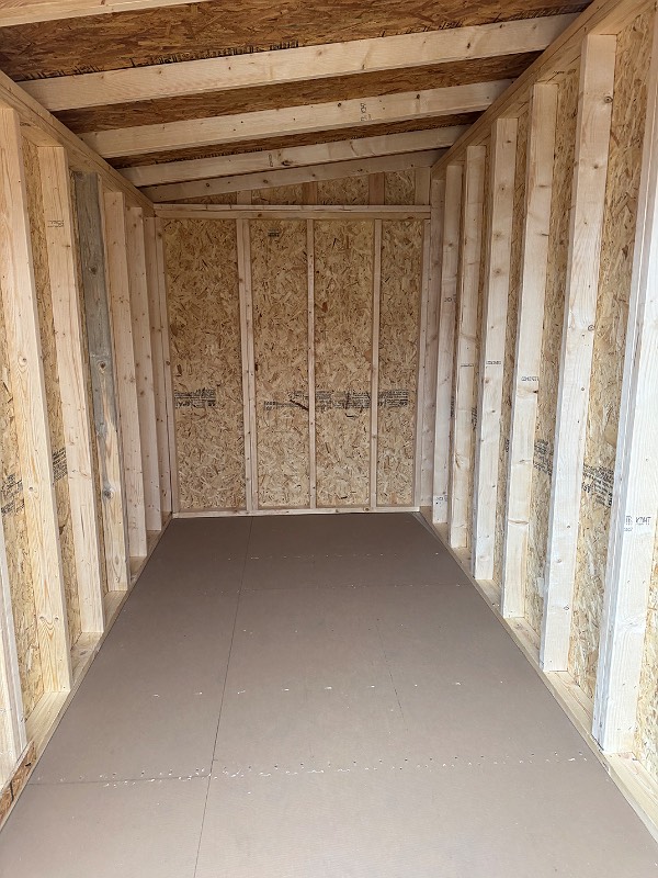 6x12 Mini Shed at Cajun Buildings and Carports