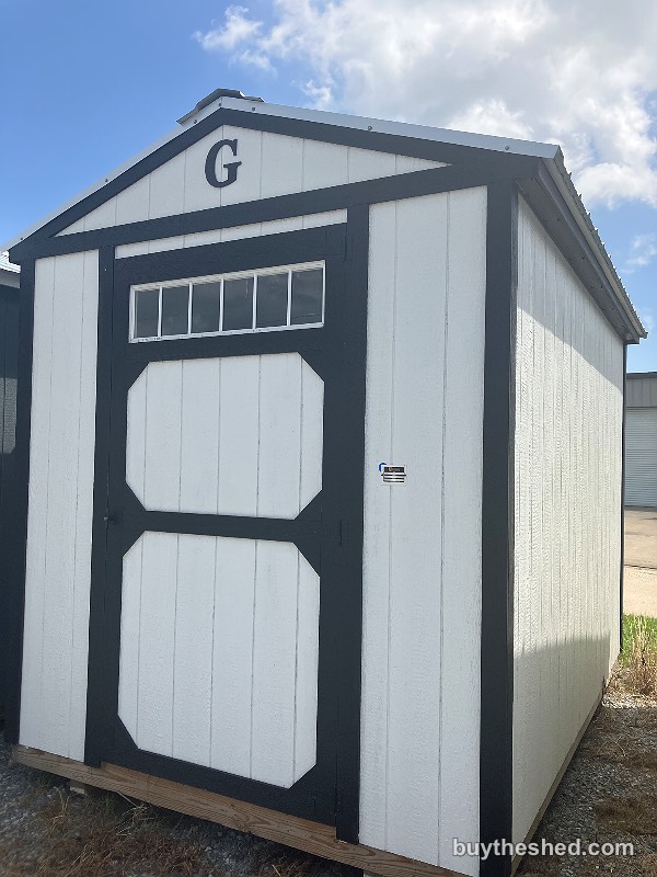 8x12 Utility Shed at Graceland Portable Buildings of West Monroe/Columbia
