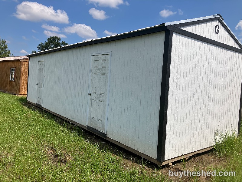 12x32 Utility Shed at Graceland Portable Buildings of West Monroe/Columbia