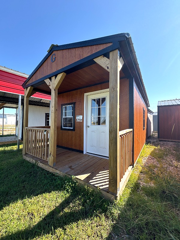 12x24 Cabin at Cajun Buildings and Carports