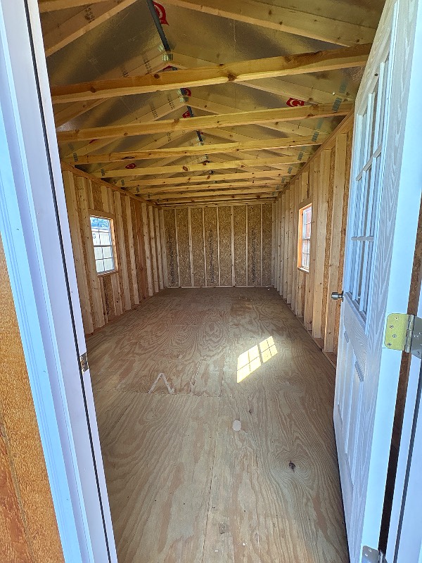 12x24 Cabin at Cajun Buildings and Carports