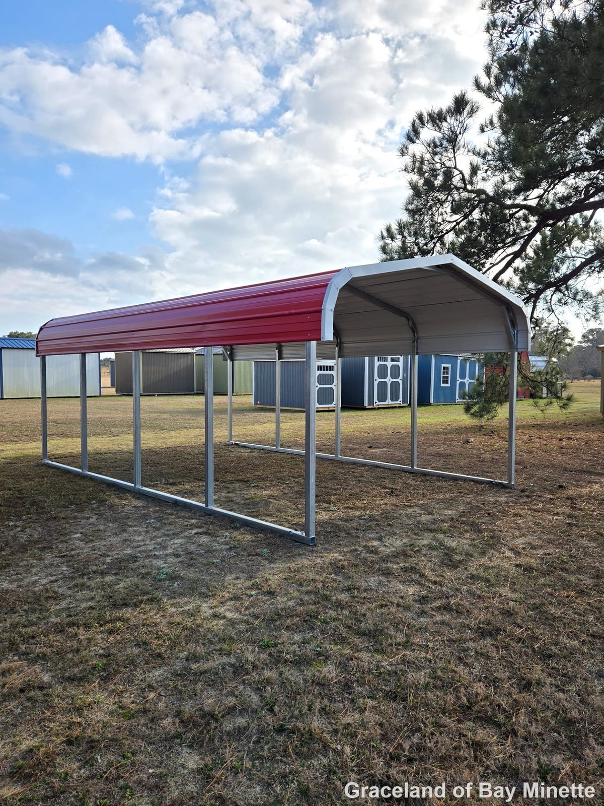 12x20x6 Standard Roof at Graceland of Bay Minette