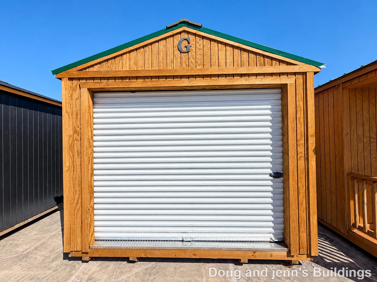 12x24 Garage at Doug and Jenn's Buildings