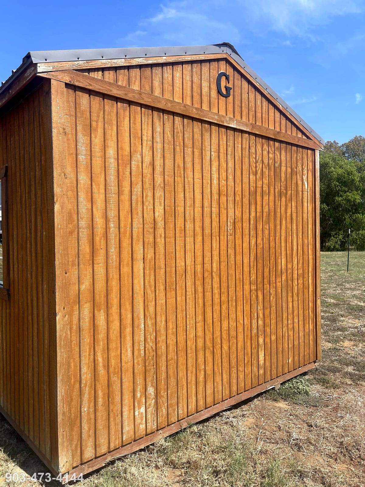 10x16 Garden Shed at Tyler Lot- ETX Steel Tyler