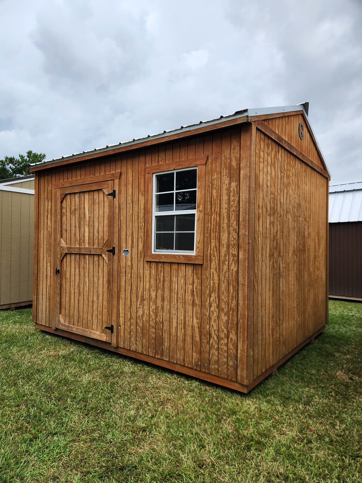 10x12 Garden Shed at Toler's Coastal Structures - Newport
