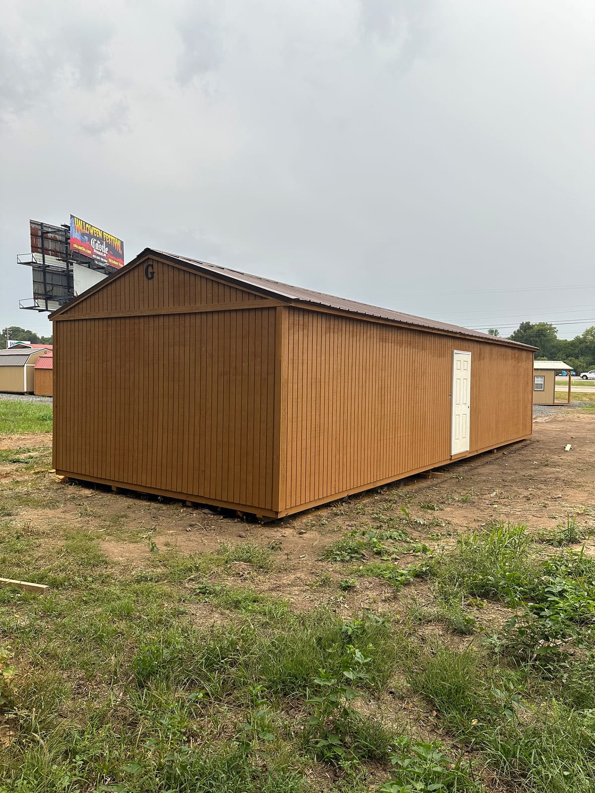 16x40 Garden Shed at G&L Carports & Portable Buildings