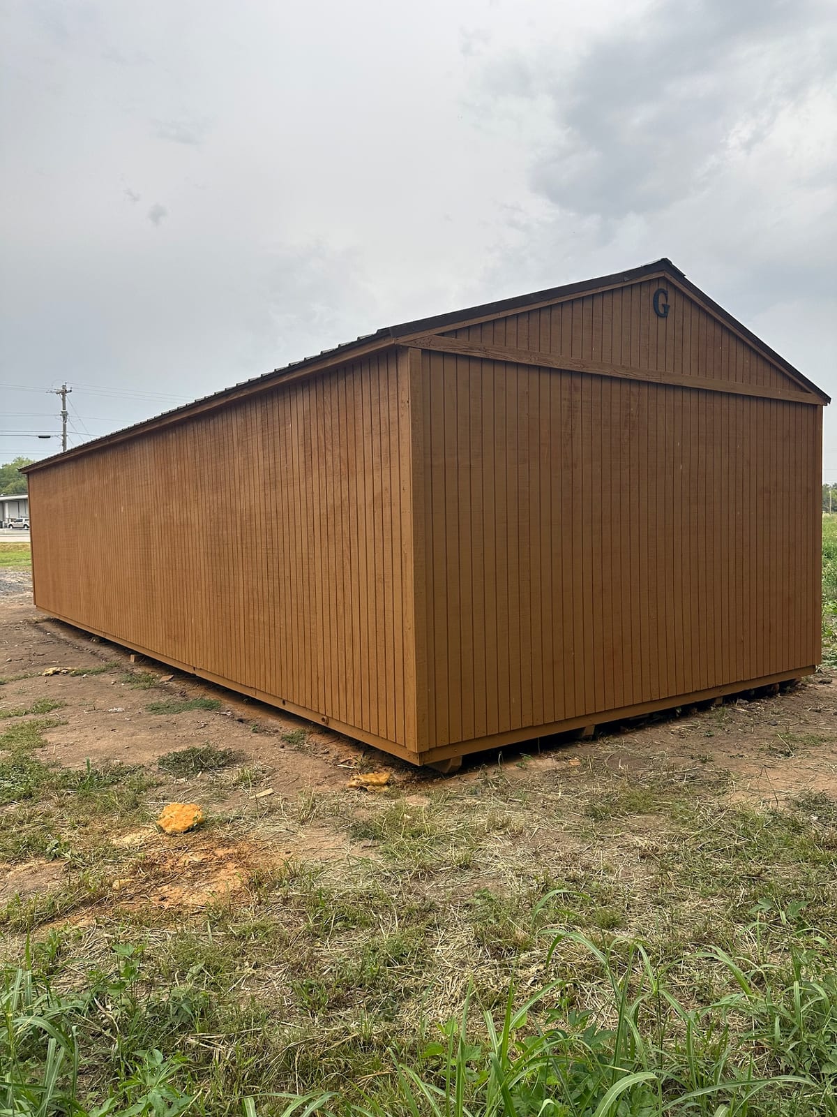 16x40 Garden Shed at G&L Carports & Portable Buildings