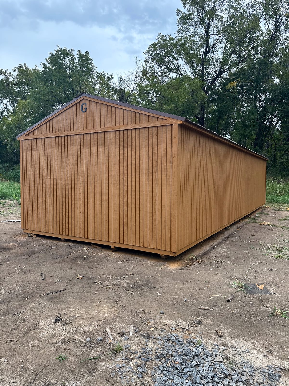 16x40 Garden Shed at G&L Carports & Portable Buildings