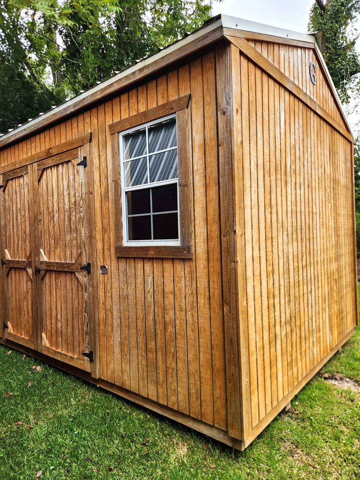 10x12 Garden Shed at Toler's Coastal Structures - Newport