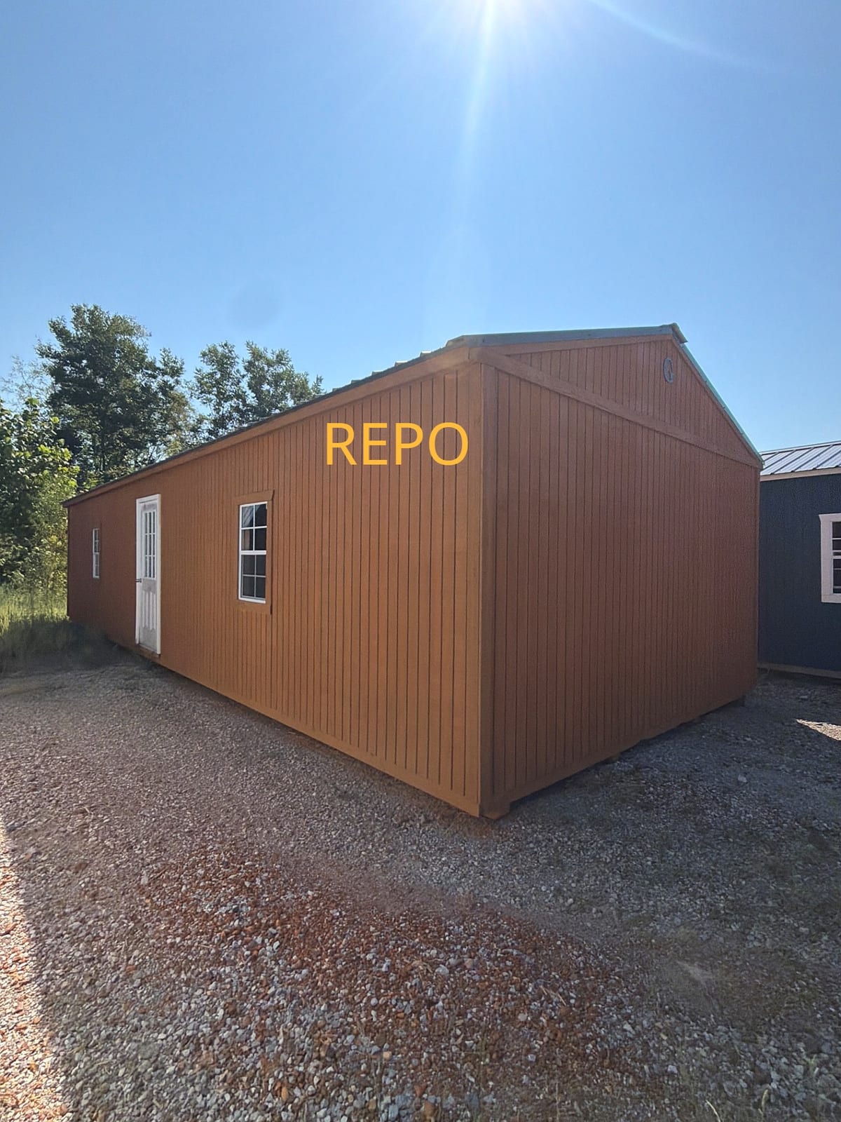 16x40 Garden Shed at Jimmy's Portable Buildings of Savannah, TN