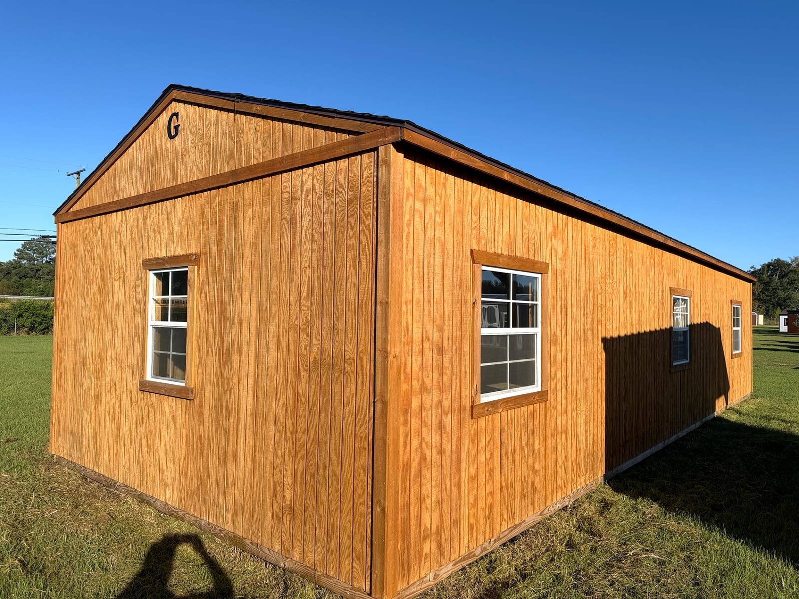 16x40 Garden Shed at Southern Ag Equipment, LLC - Saint Francisville, Louisiana