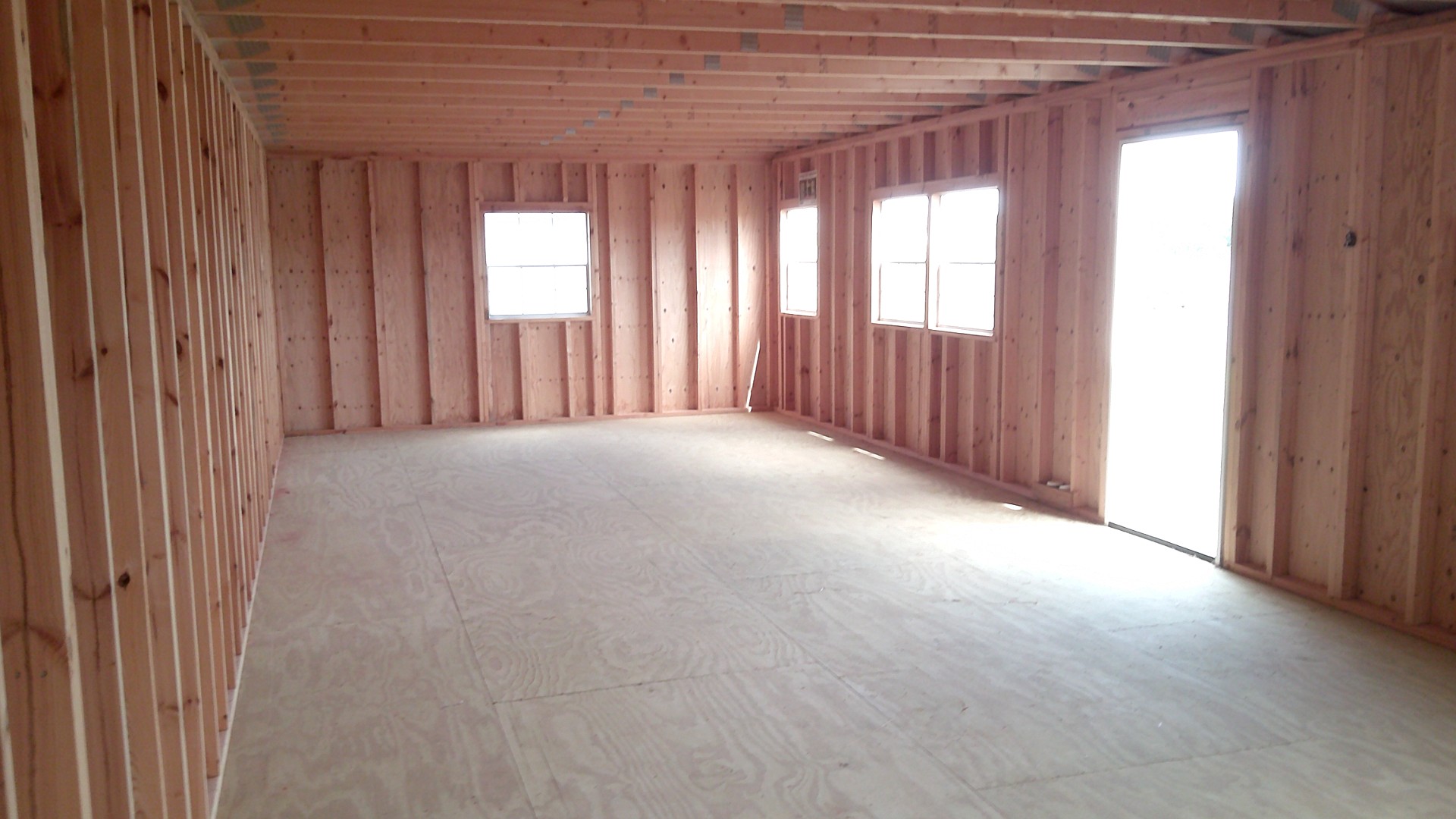 16X40 SHED at Hill  Top Sales