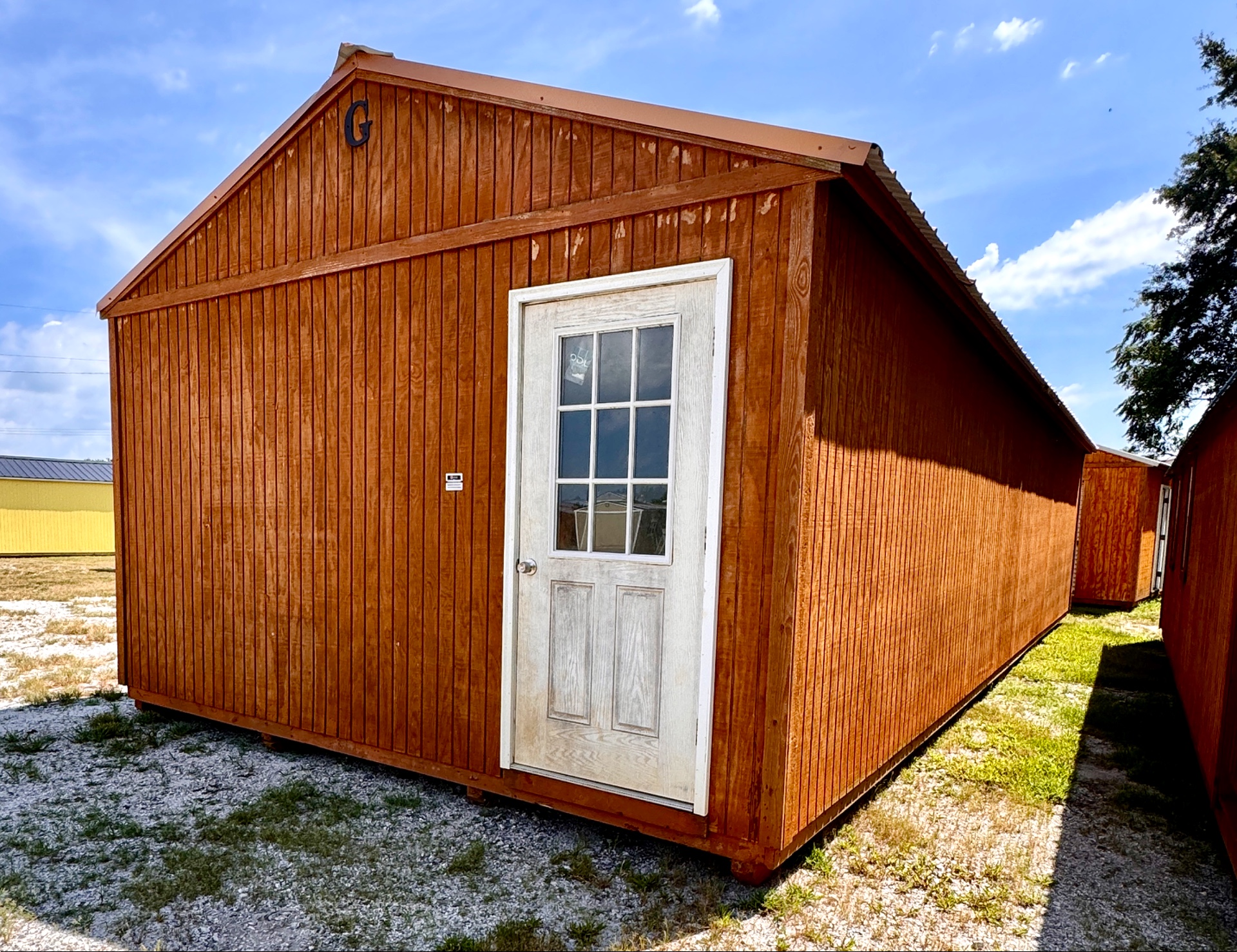 16x40 Utility Shed at Graceland of Cumming