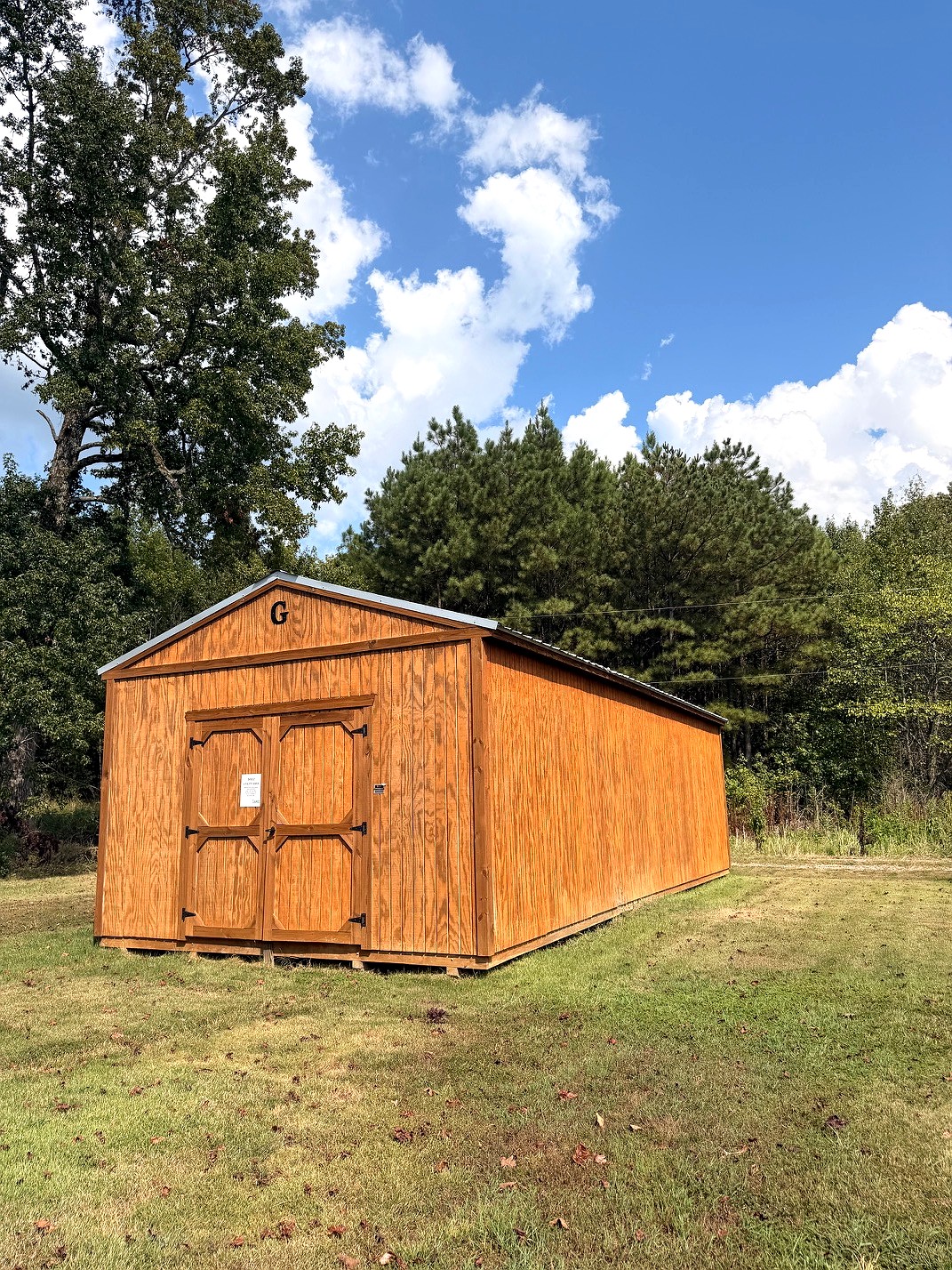 14x32 Utility Shed at Hanke Building Sales