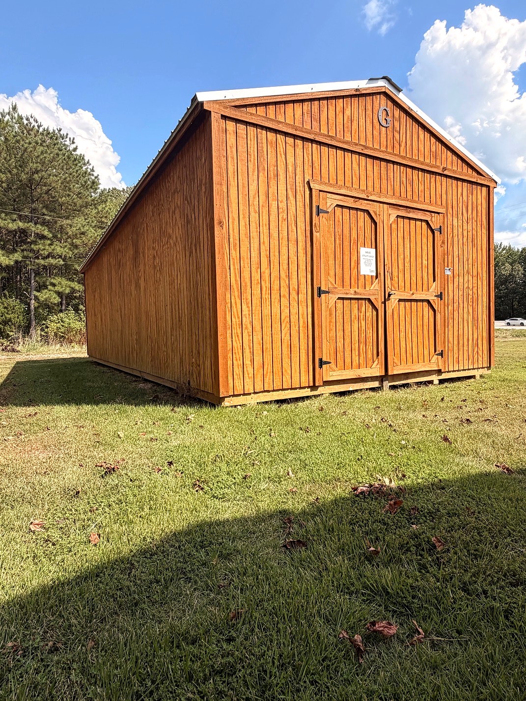 14x32 Utility Shed at Hanke Building Sales