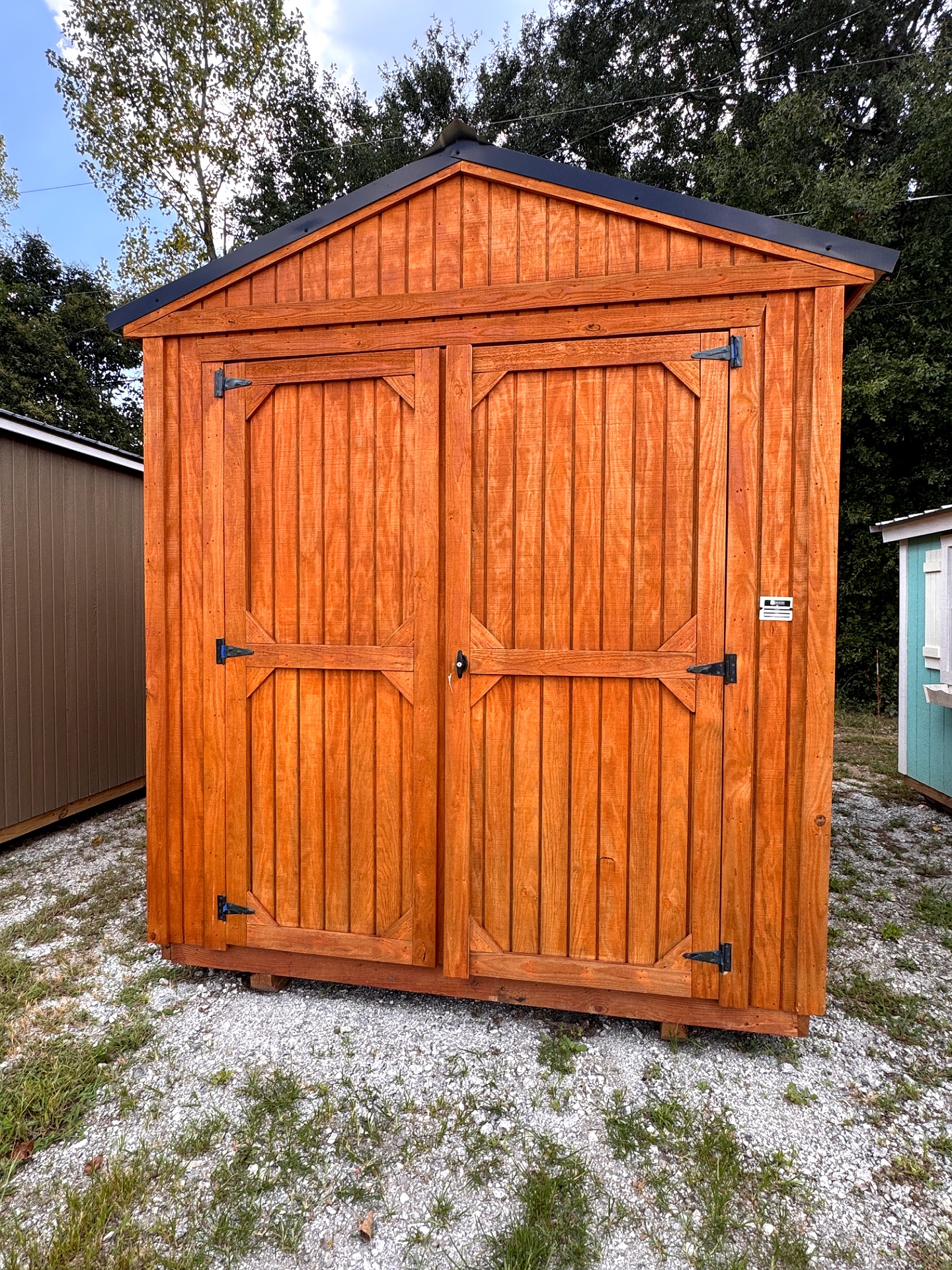 8x12 Utility Shed at Graceland of Cumming