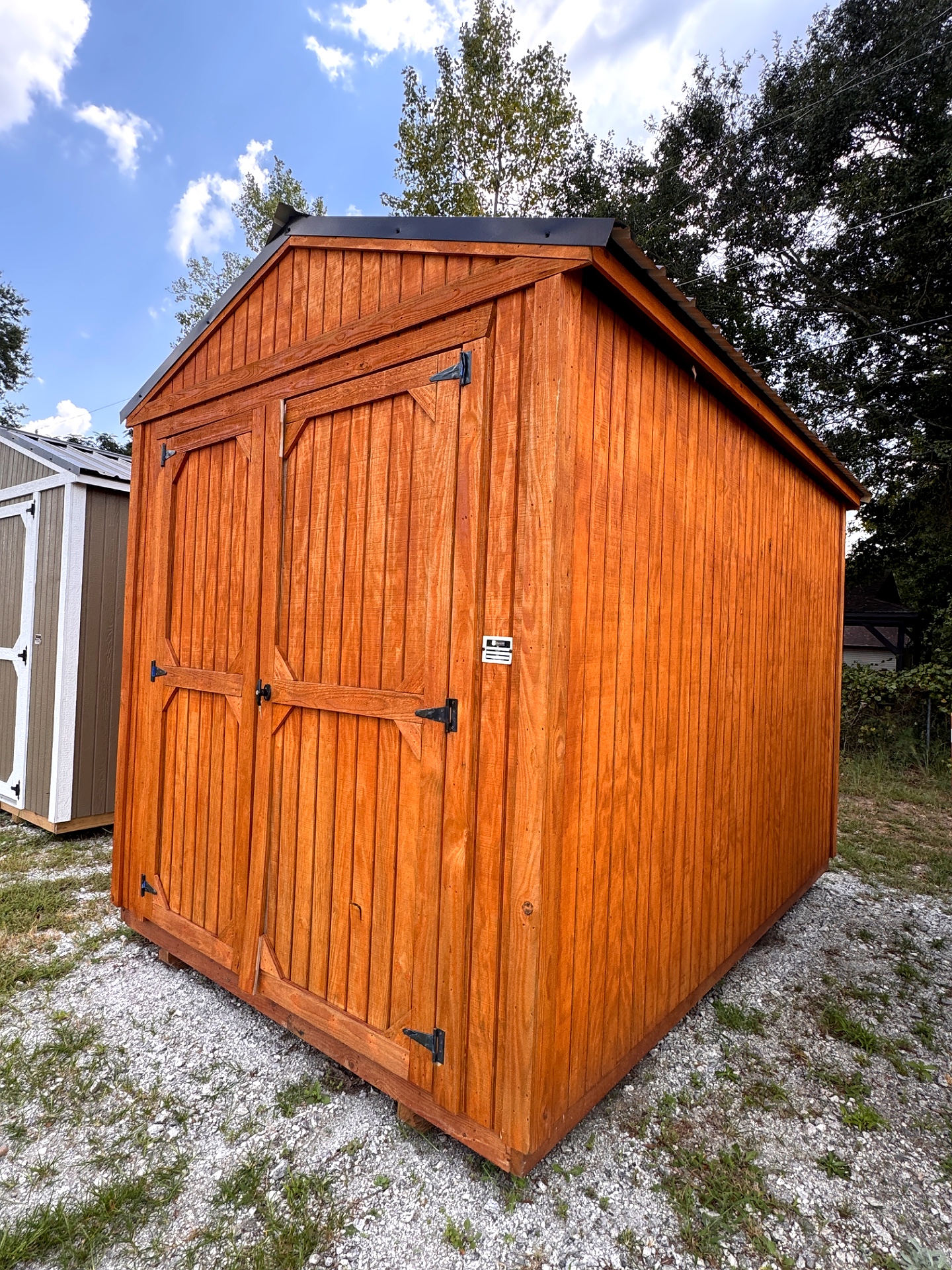 8x12 Utility Shed at Graceland of Cumming