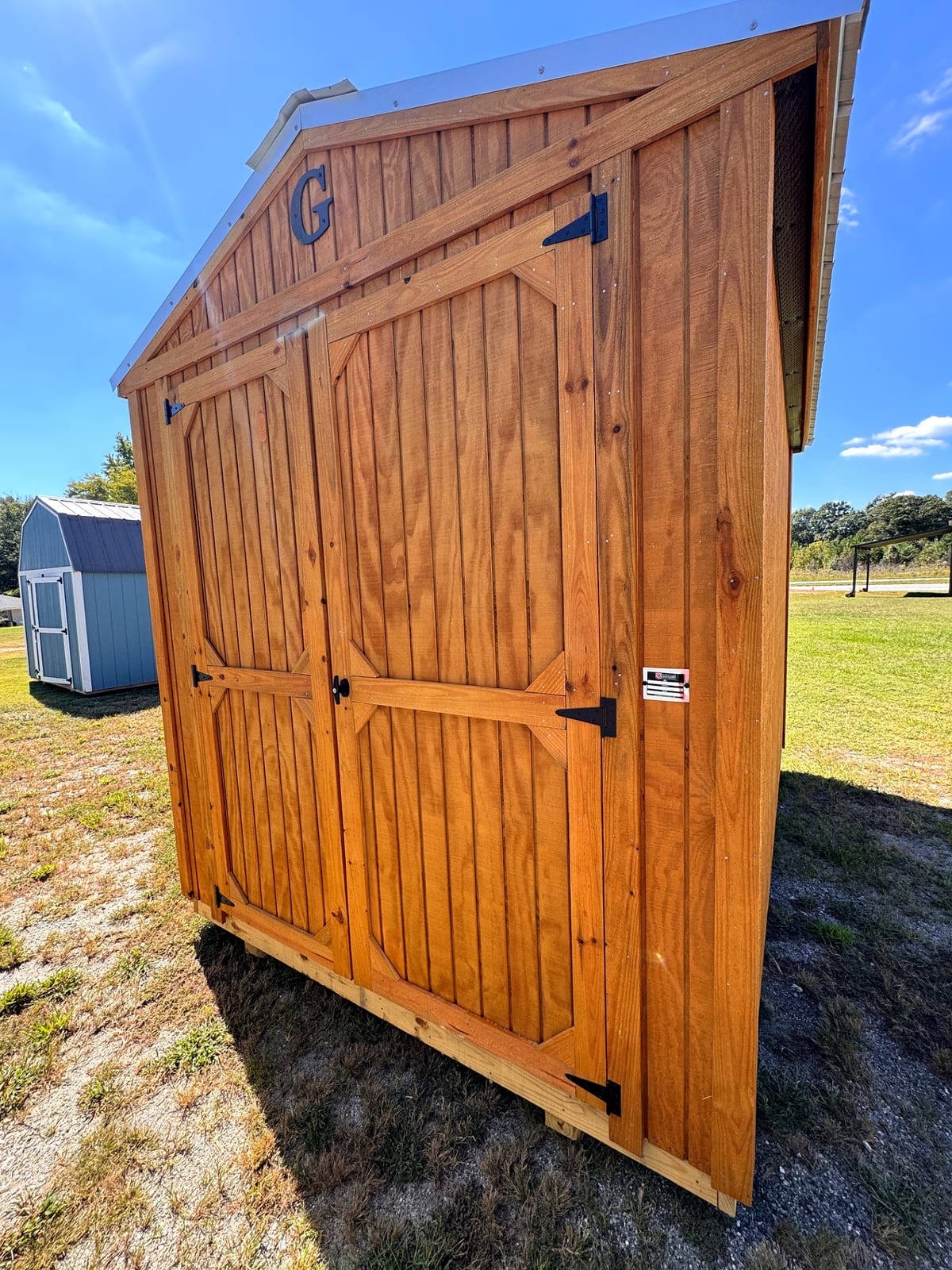 8x12 Utility Shed at Graceland of Cumming