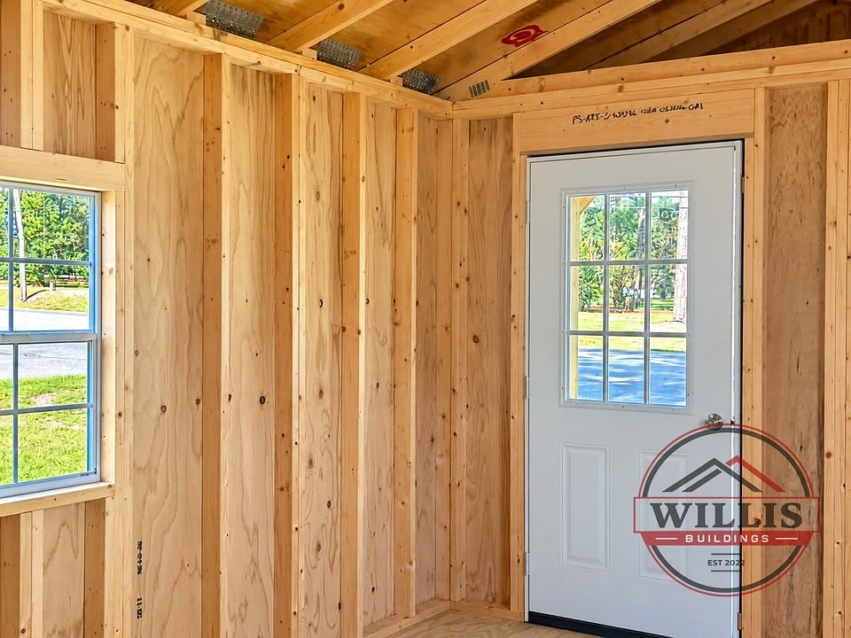 10x20 Cabin at Willis Buildings