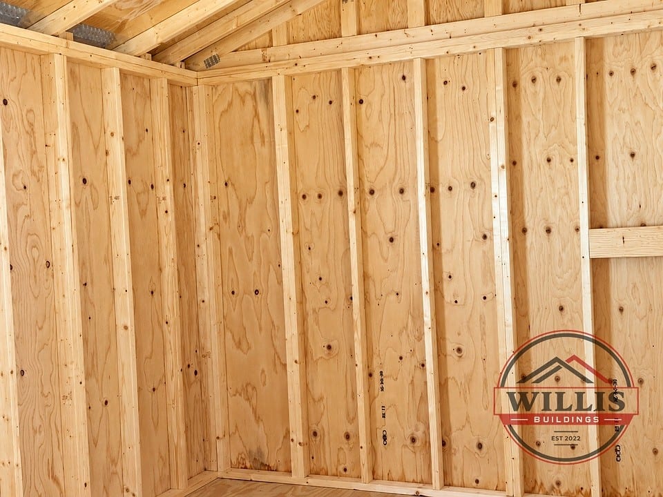 10x20 Cabin at Willis Buildings