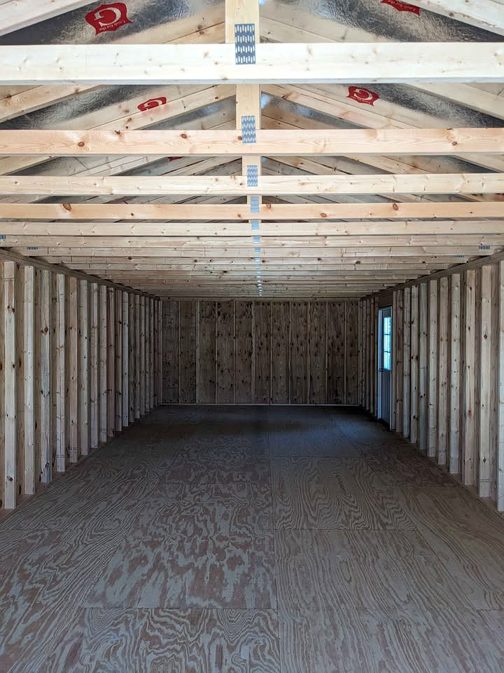 16x40 Garage at Graceland Storage Sheds and Buildings of Kingsland