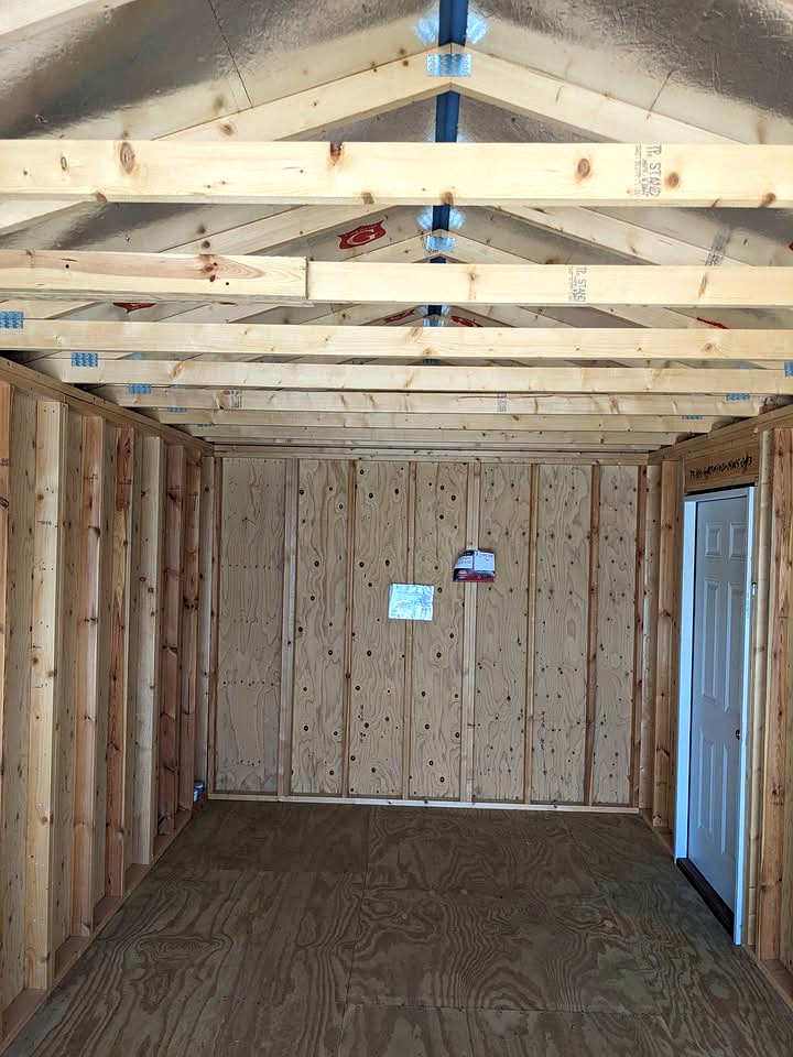 10x20 Garage at Graceland Storage Sheds and Buildings of Kingsland