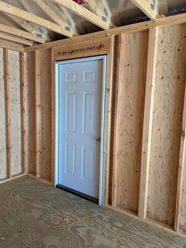 10x20 Garage at Graceland Storage Sheds and Buildings of Kingsland