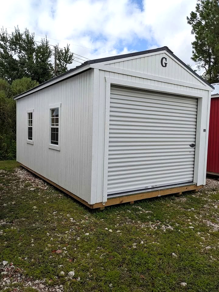 12x20 Garage at Graceland Storage Sheds and Buildings of Kingsland