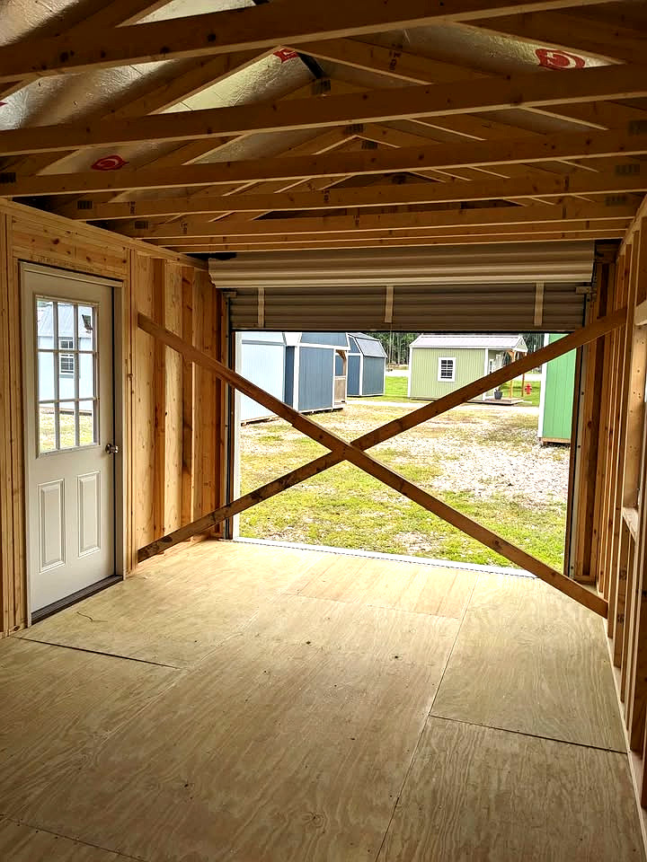 12x20 Garage at Graceland Storage Sheds and Buildings of Kingsland