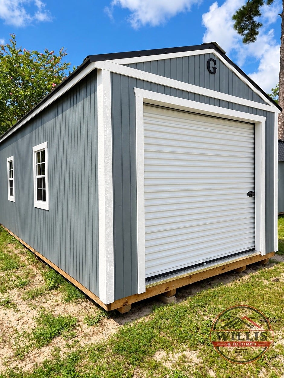 12x24 Garage at Willis Buildings