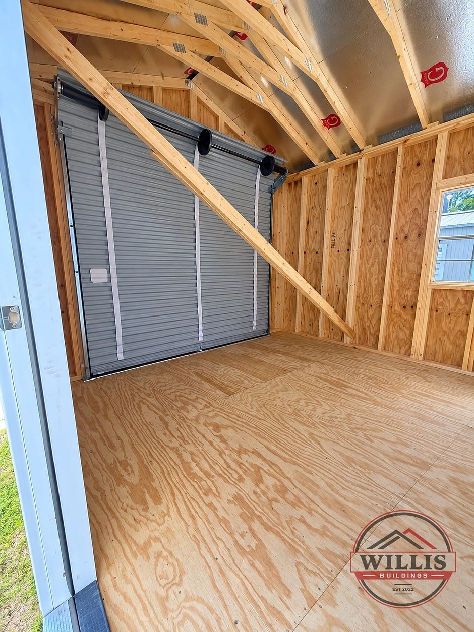 12x24 Garage at Willis Buildings