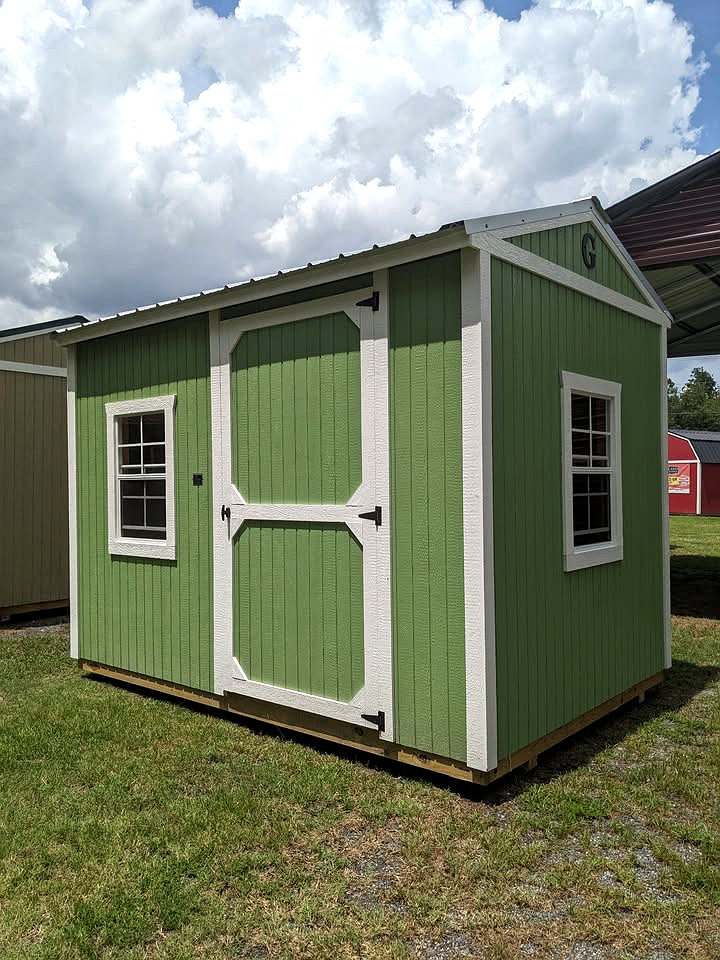 8x12 Garden Shed at Graceland Storage Sheds and Buildings of Kingsland