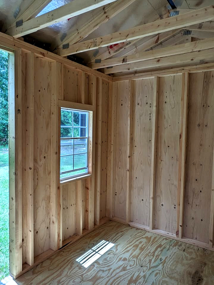 8x12 Garden Shed at Graceland Storage Sheds and Buildings of Kingsland
