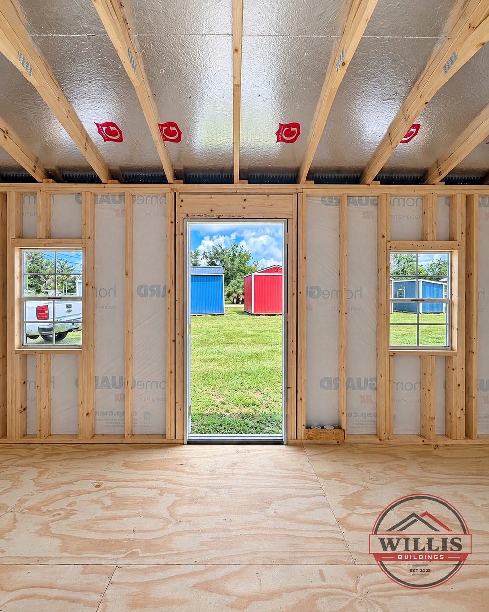 10x20 Garden Shed at Willis Buildings