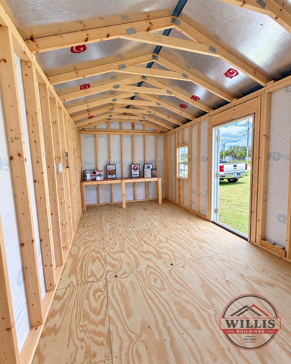 10x20 Garden Shed at Willis Buildings