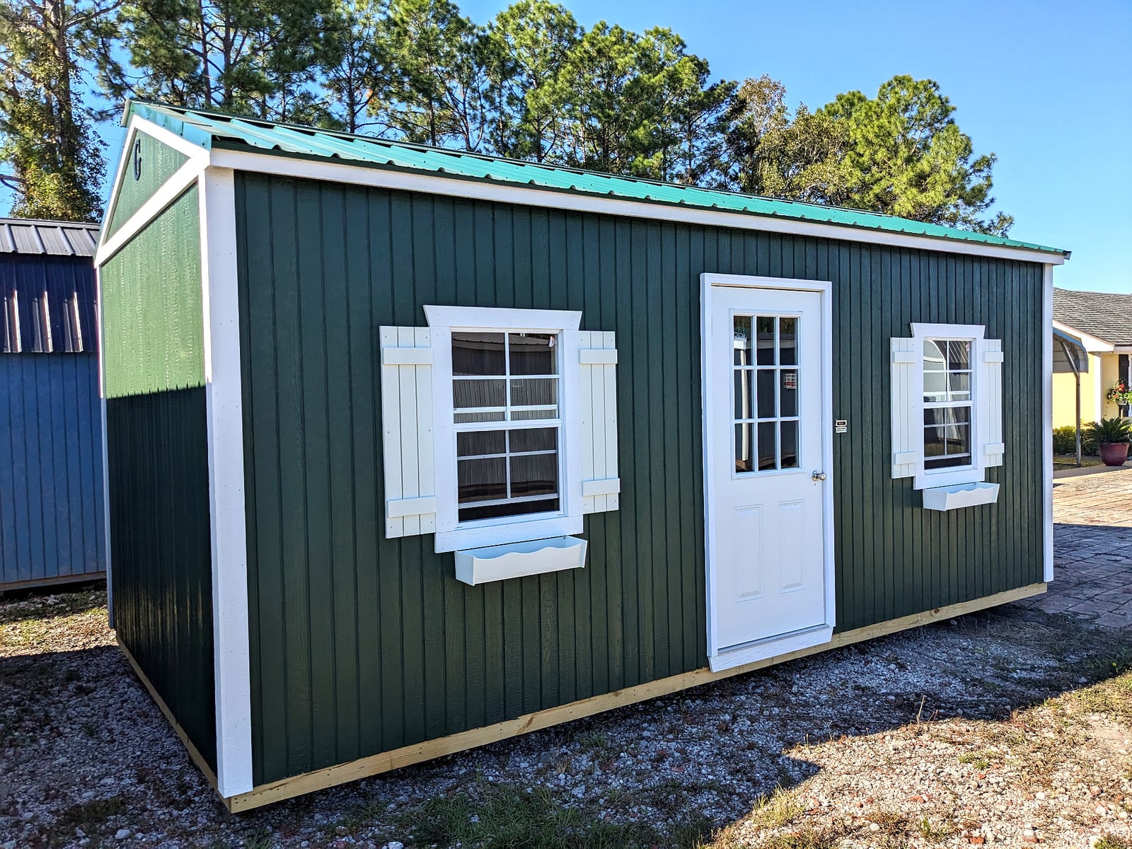 10x20 Garden Shed at Graceland Storage Sheds and Buildings of Kingsland