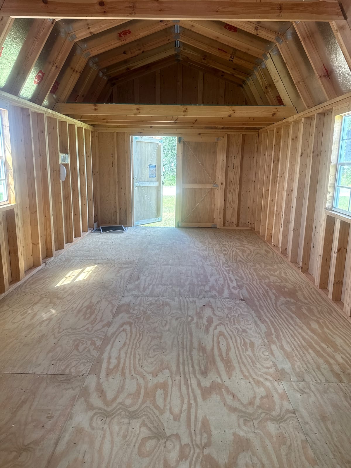 12x24 Lofted Barn at Willis Buildings